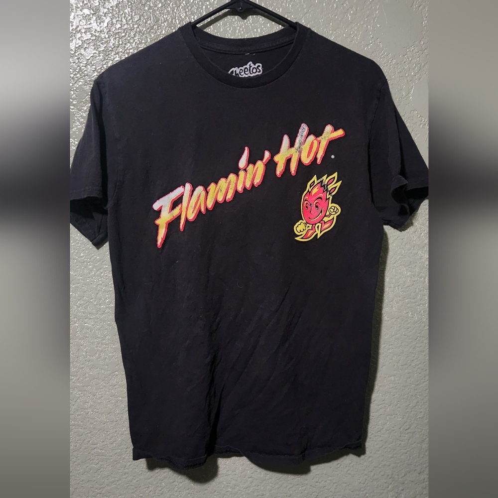 Black Flamin' Hot Tee